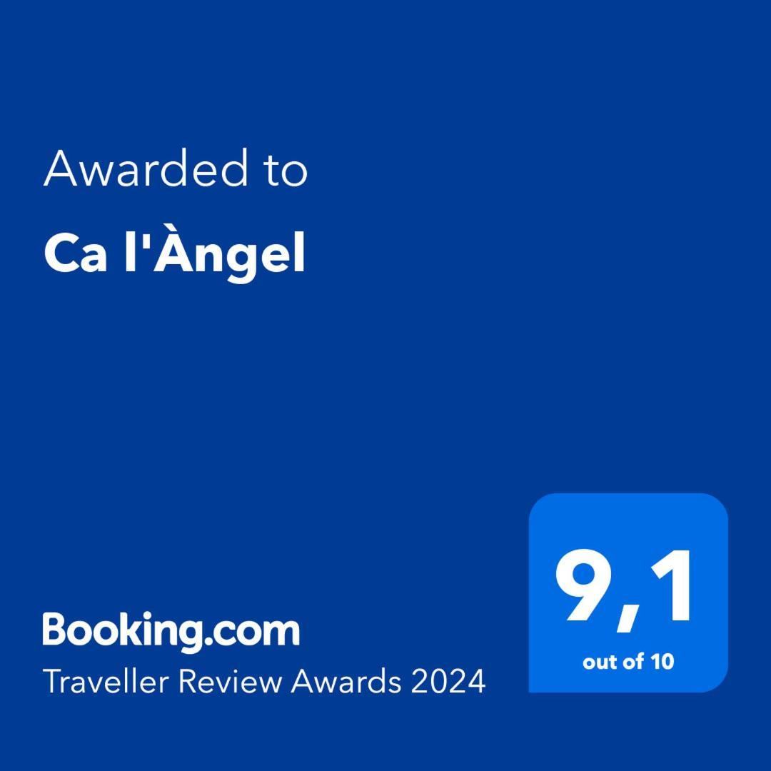 Ca L'Angel Hotel Pinell de Bray Exterior photo